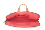 Load image into Gallery viewer, Laptop Bag- Red Durrie - October Jaipur
