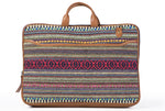 Load image into Gallery viewer, Laptop Bag- Red Durrie - October Jaipur
