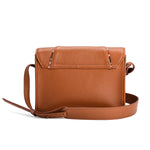 Load image into Gallery viewer, TAN LEATHER SATCHEL- THE MUSE - October Jaipur