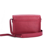 Load image into Gallery viewer, MAROON LEATHER SATCHEL-THE MUSE - October Jaipur