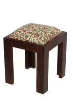 Load image into Gallery viewer, Westend Garden - Leather Side Stool - October Jaipur

