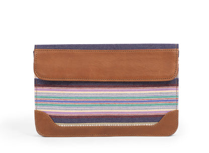 Pocket Book-  Blue White Stripe - October Jaipur