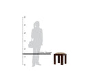 Load image into Gallery viewer, Westend Garden - Leather Side Stool - October Jaipur
