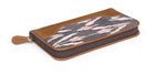 Load image into Gallery viewer, Brick Wallet- Grey Ikat - October Jaipur
