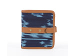 Load image into Gallery viewer, Wallet - Blue Ikat - October Jaipur
