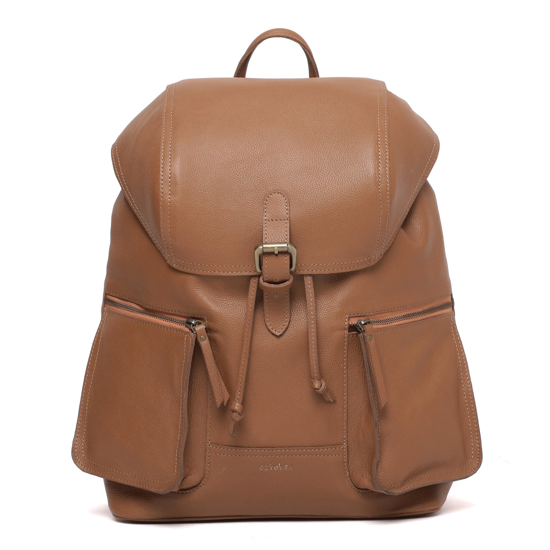 Leather Backpack - October Jaipur