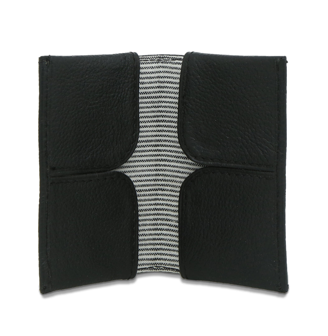 Meteor- Card Wallet Black - October Jaipur