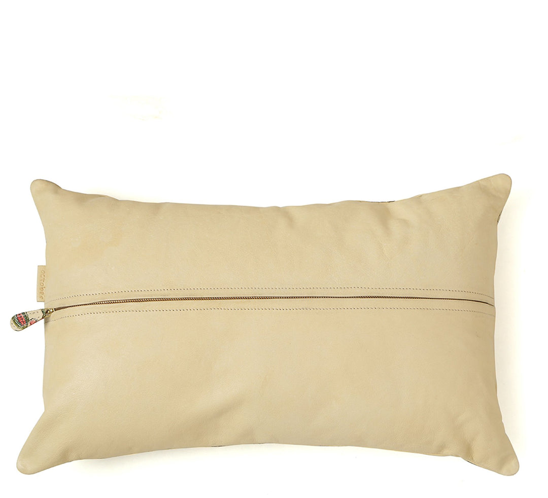 Westend Garden- Lumbar Pillow Cream - October Jaipur