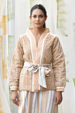 Load image into Gallery viewer, Isabel Tie-up Jacket -Durbar
