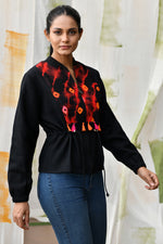 Load image into Gallery viewer, Ema- Tie-Dye Wollen Jacket