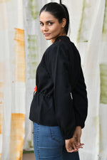 Load image into Gallery viewer, Ema- Tie-Dye Wollen Jacket