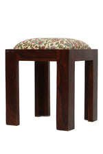 Load image into Gallery viewer, Westend Garden - Leather Side Stool - October Jaipur

