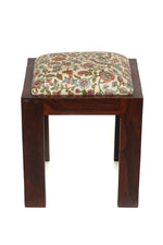 Load image into Gallery viewer, Westend Garden - Leather Side Stool - October Jaipur
