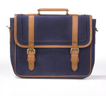 Load image into Gallery viewer, Laptop Briefcase- Indigo - October Jaipur
