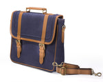 Load image into Gallery viewer, Laptop Briefcase- Indigo - October Jaipur
