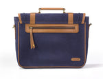 Load image into Gallery viewer, Laptop Briefcase- Indigo - October Jaipur
