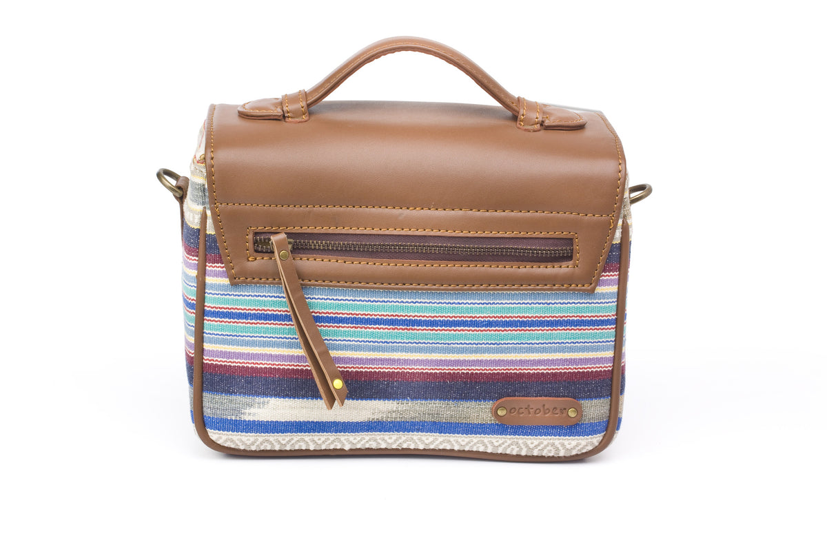 Camera Bag- Stripe Durrie - October Jaipur
