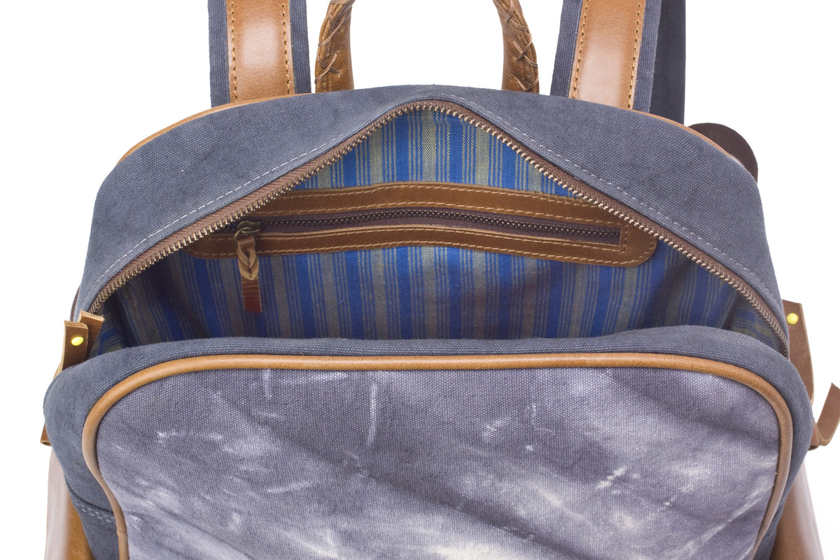 Backpack- Grey - October Jaipur
