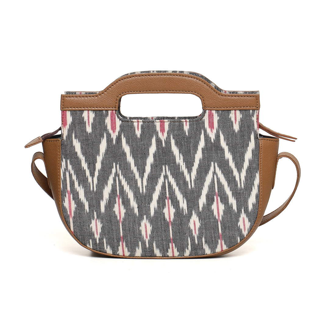 CRESCENT GREY IKAT SLING - October Jaipur