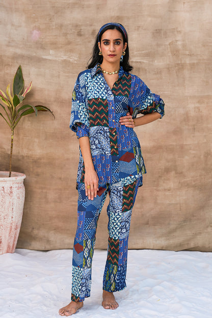 JAIPUR SHIRT SET-PATCHWORK