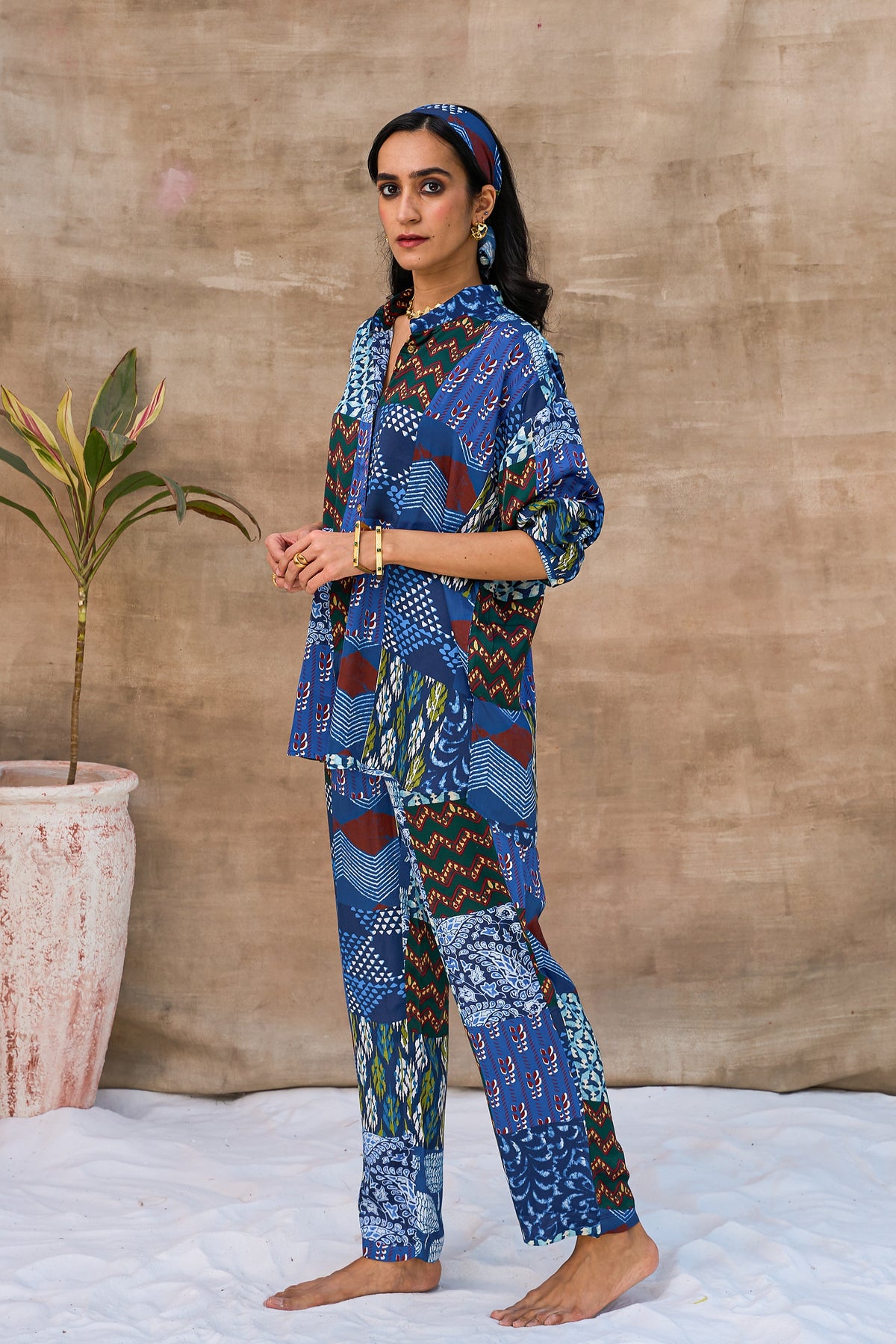 JAIPUR SHIRT SET-PATCHWORK