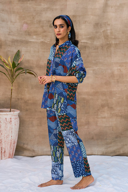 JAIPUR SHIRT SET-PATCHWORK