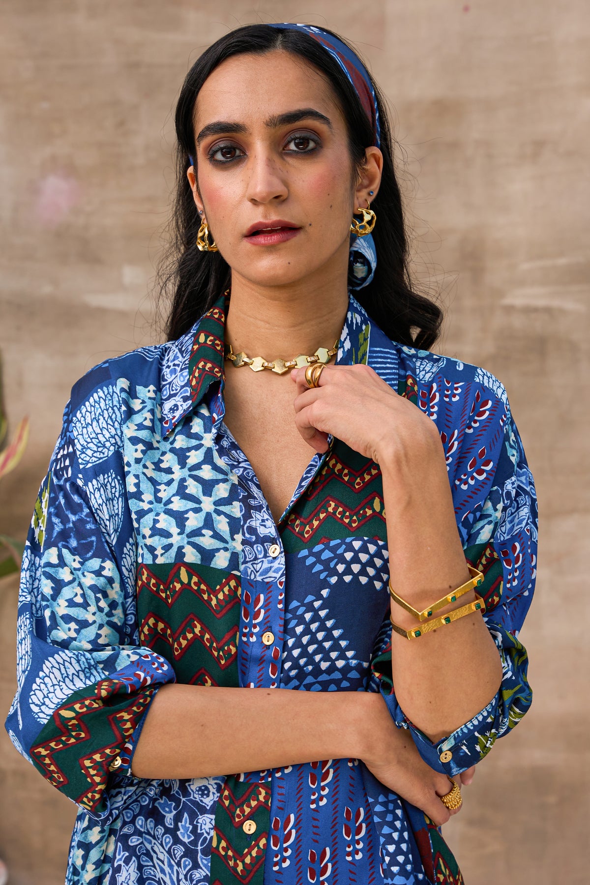 JAIPUR SHIRT SET-PATCHWORK