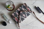 Load image into Gallery viewer, Envelope Clutch-Grey Ikat - October Jaipur
