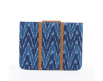Load image into Gallery viewer, IPad Cover- Blue Ikat Durrie - October Jaipur