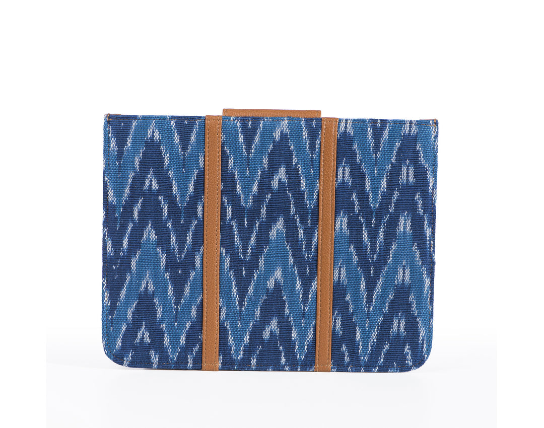 IPad Cover- Blue Ikat Durrie - October Jaipur