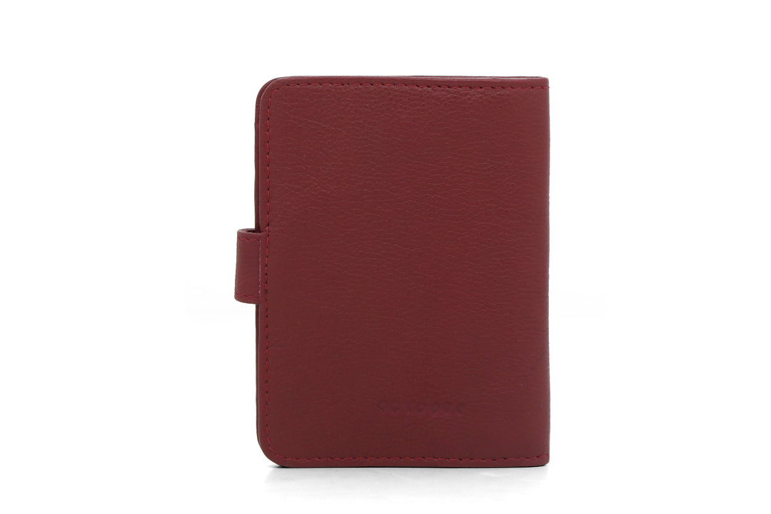 Boston-Travel Wallet Maroon - October Jaipur