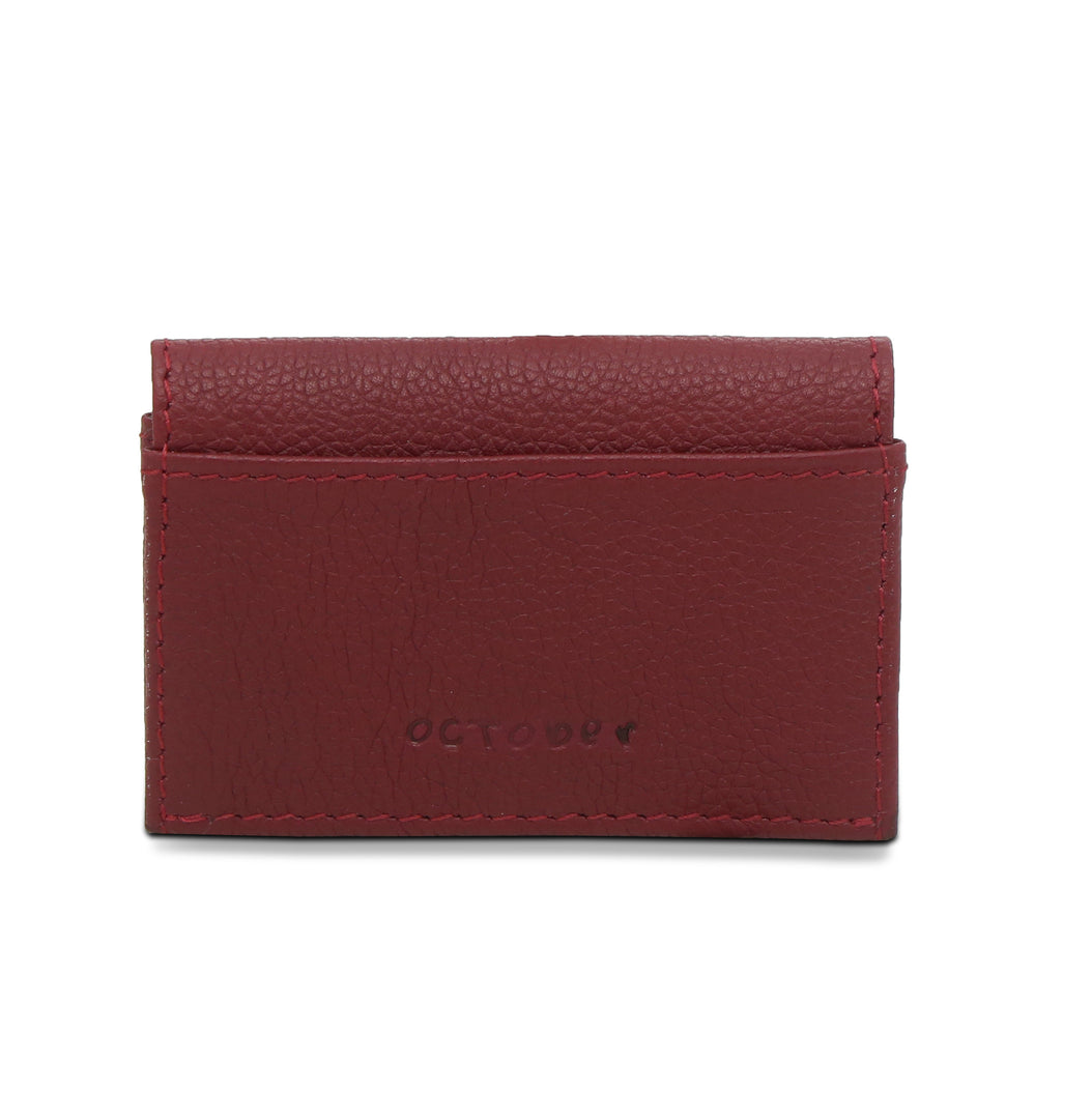 Meteor-Card Wallet Maroon - October Jaipur