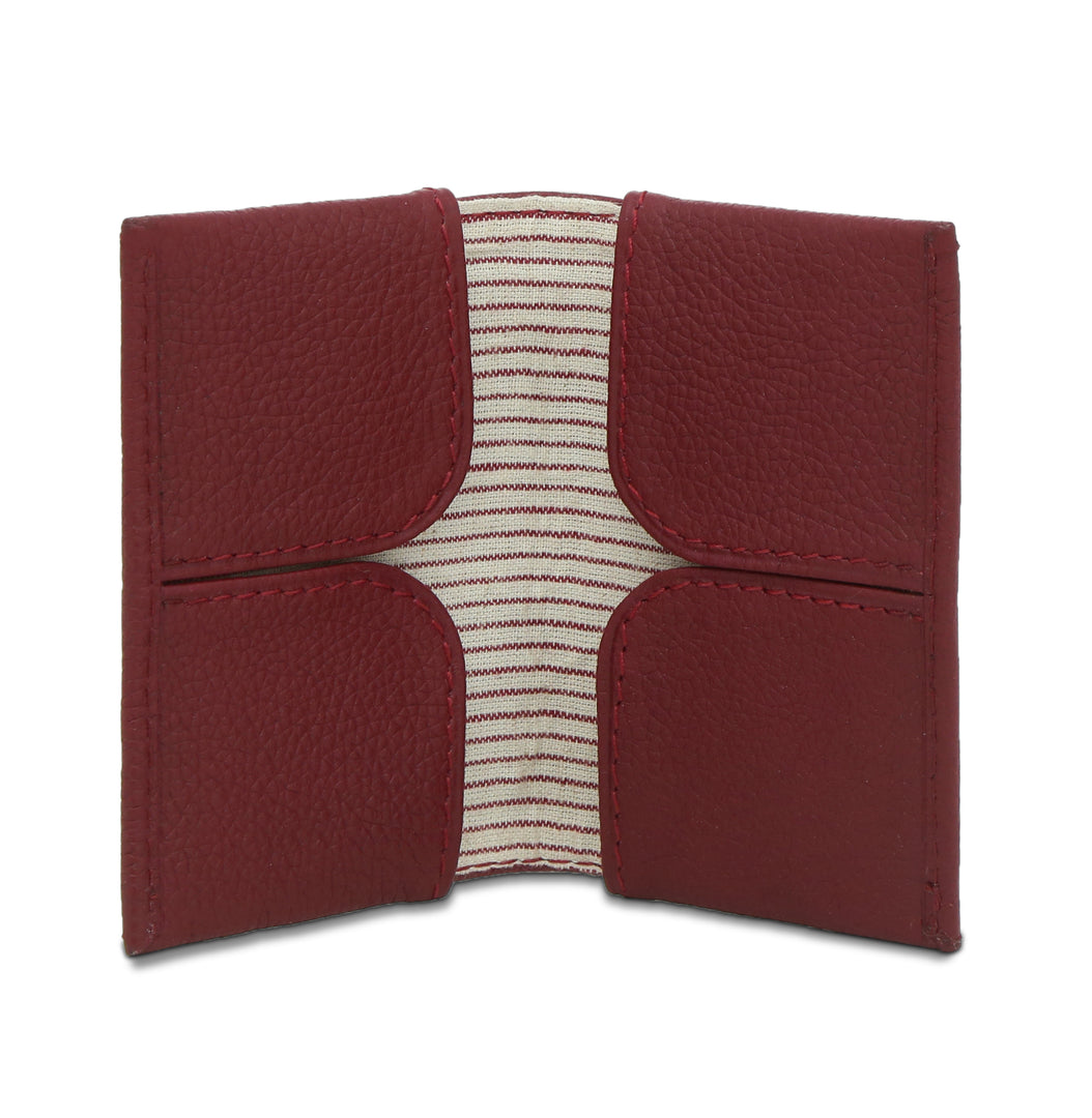 Meteor-Card Wallet Maroon - October Jaipur
