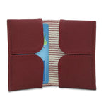 Load image into Gallery viewer, Meteor-Card Wallet Maroon - October Jaipur
