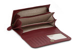 Load image into Gallery viewer, Bi Fold Leather Wallet - Maroon - October Jaipur