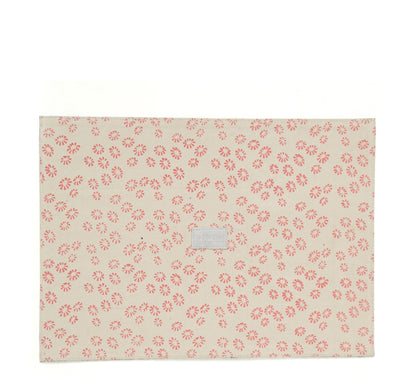 Mat - Block Print Floral - October Jaipur