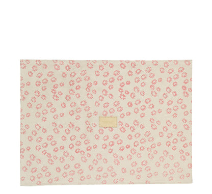 Mat - Block Print Floral - October Jaipur