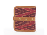 Load image into Gallery viewer, Wallet - Red Ikat - October Jaipur
