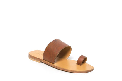 Vanshika Slippers- Tan - October Jaipur