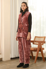 Load image into Gallery viewer, SERENA-VELVET BLAZER SET
