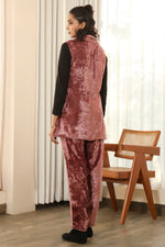 Load image into Gallery viewer, SERENA-VELVET BLAZER SET
