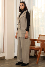 Load image into Gallery viewer, Stacy-Woollen Jacket Set
