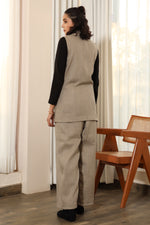 Load image into Gallery viewer, Stacy-Woollen Jacket Set
