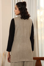 Load image into Gallery viewer, Stacy-Woollen Jacket Grey