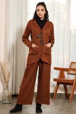 Load image into Gallery viewer, Stacy- Woollen Blazer Set
