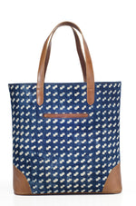 Load image into Gallery viewer, Indigo Paisley Tote - October Jaipur