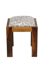 Load image into Gallery viewer, Westend Garden - Leather Side Stool - October Jaipur
