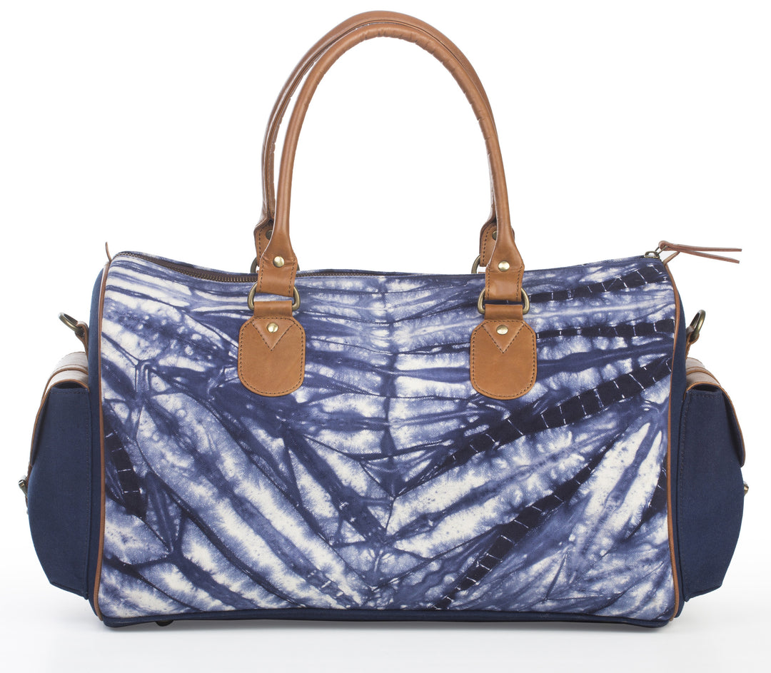 Overnighter- Indigo Tie Dye - October Jaipur