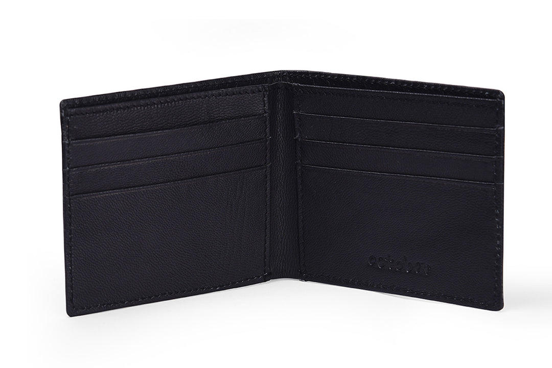 MENS WALLET- BLACK - October Jaipur