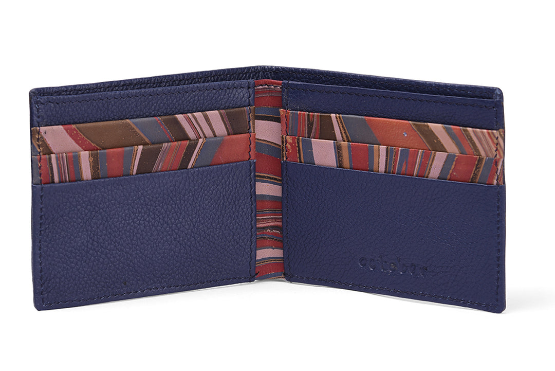 MENS WALLET- BLUE - October Jaipur